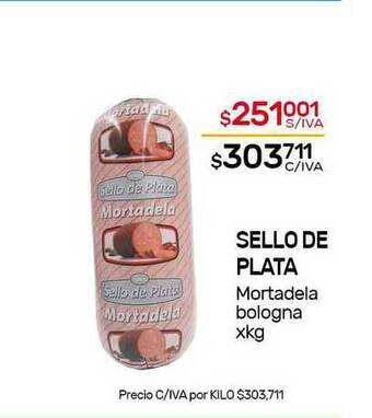 Nini Mayorista Sello De Plata Mortadela Bologna oferta