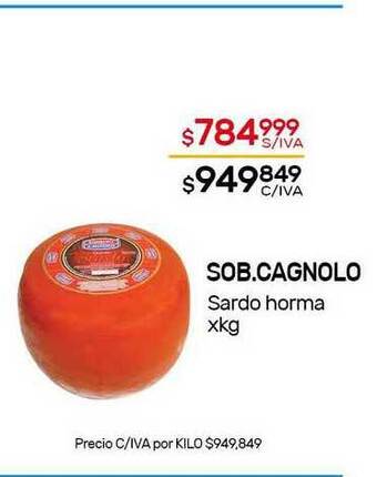 Nini Mayorista Sob.Cagnolo Sardo Horma oferta