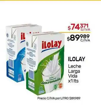 Nini Mayorista Ilolay Leche Larga Vida x 1lts oferta