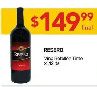 Nini Mayorista Resero Vino Botellón Tinto x 1,2lts oferta