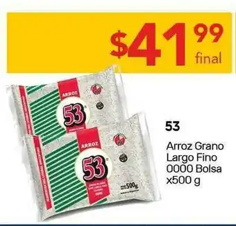 Nini Mayorista Arroz Grano Largo Fino 0000 Bolsa x 500g oferta
