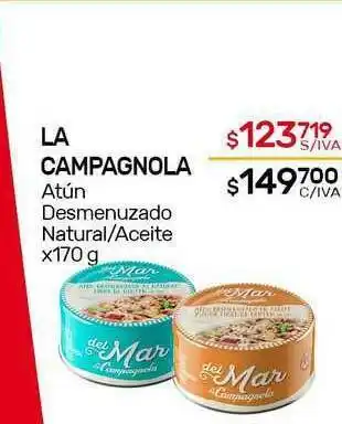 Nini Mayorista La Campagnola Atún Desmenuzado Natural-Aceite x 170g oferta