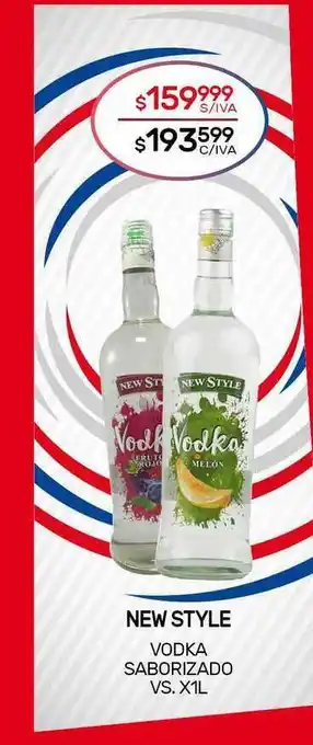 Nini Mayorista New Style Vodka Saborizado oferta