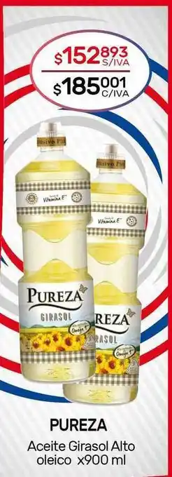 Nini Mayorista Pureza Aceite Girasol Alto Oleico x 900ml oferta