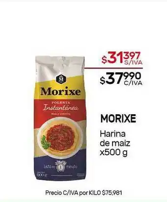 Morixe Harina De Maiz x 500g