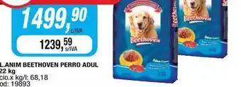 Maxiconsumo Beethoven Perro Adul L.Anim x 22kg oferta