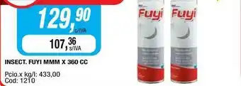 Maxiconsumo Fuyi MMM Insect. x 360cc oferta