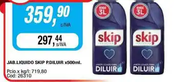 Maxiconsumo Skip Jab.Liquido P.Diluir x 500ml oferta