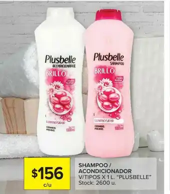 Carrefour Market Plus Shampoo - Acondicionador V-Tipos x1L oferta