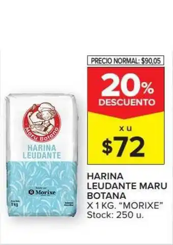 Carrefour Market Morixe Harina Leudante Maru Botana x 1kg oferta