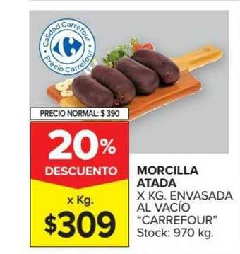 Carrefour Market Morcilla Atada oferta