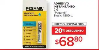 Carrefour Adhesivo Instantáneo 2g oferta