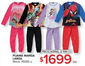Carrefour Pijama Manga Larga oferta