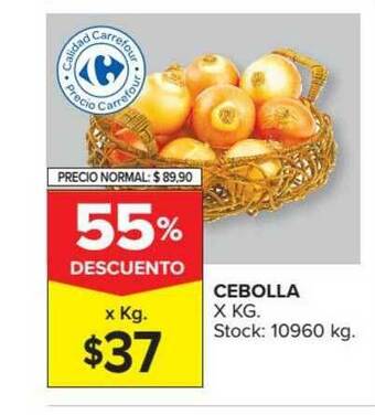 Carrefour Cebolla oferta