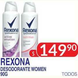 Masivos Rexona Desodorante Women 90g oferta