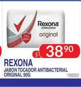 Masivos Rexona Jabon Tocador Antibacterial Original 90g oferta
