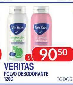 Masivos Veritas Polvo Desodorante 120g oferta