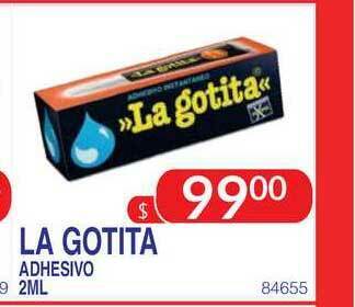 Masivos La Gotita Adhesivo 2ml oferta