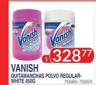 Masivos Vanish Quitamanchas Polvo Regular-white 450g oferta