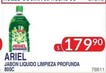 Masivos Ariel Jabon Liquido Limpieza Profunda 800c oferta