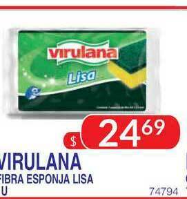Masivos Virulana Fibra Esponja Lisa oferta