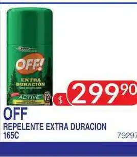 Masivos Off Repelente Extra Duracion x 165cc oferta