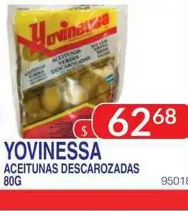 Masivos Yovinessa Aceitunas Descarozadas 80g oferta