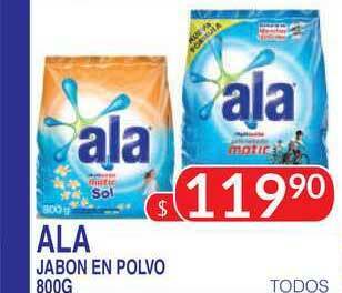 Masivos Ala Jabon En Polvo 800g oferta