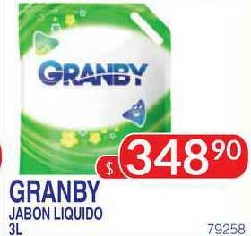 Masivos Granby Jabon Liquido 3l oferta