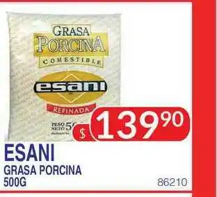 Masivos Esani Grasa Porcina 500g oferta