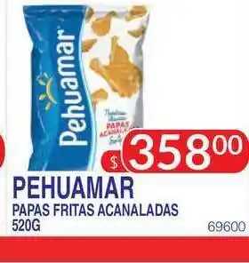 Masivos Pehuamar Papas Fritas Acanaladas 520g oferta