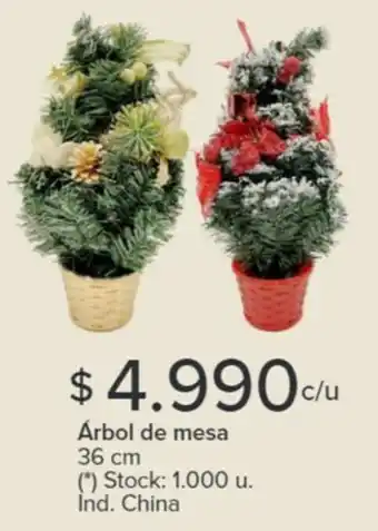 Carrefour Árbol de mesa 36 cm oferta