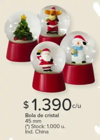 Carrefour Bola de cristal 45 mm oferta