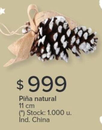 Carrefour Piña natural oferta