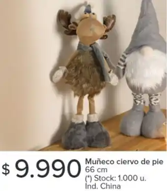 Carrefour Muñeco ciervo de pie 66 cm oferta