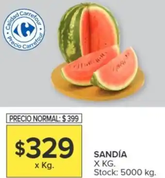 Carrefour SANDÍA oferta