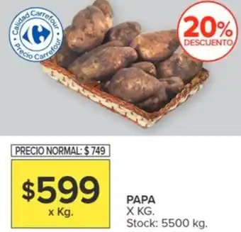 Carrefour PAPA oferta
