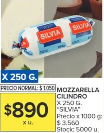 Carrefour MOZZARELLA CILINDRO X 250 G oferta