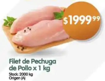 Supermercados Buenos Días Filet de Pechuga de Pollo x 1 kg oferta