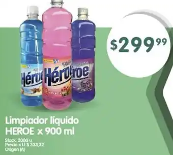 Supermercados Buenos Días Limpiador líquido HEROE x 900 ml oferta