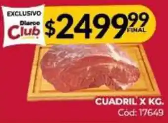 Diarco CUADRIL X KG oferta
