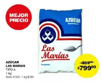 Atomo Conviene AZÚCAR LAS MARIAS TIPO A 1 kg oferta