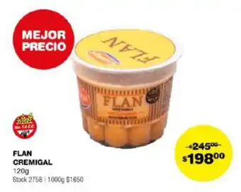 FLAN CREMIGAL 120g