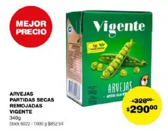 Atomo Conviene ARVEJAS PARTIDAS SECAS REMOJADAS VIGENTE 340g oferta
