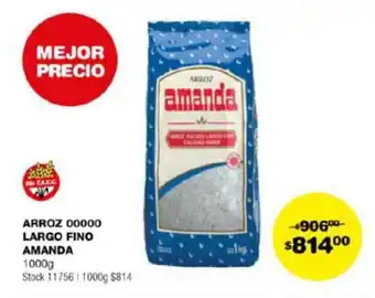 Atomo Conviene ARROZ LARGO FINO AMANDA 1000g oferta