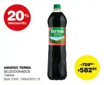 Atomo Conviene AMARGO TERMA SELECCIONADOS 1350ml oferta