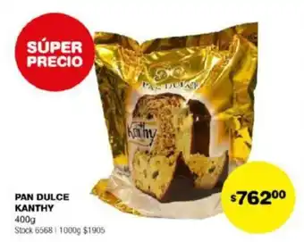 Atomo Conviene PAN DULCE KANTHY 400g oferta