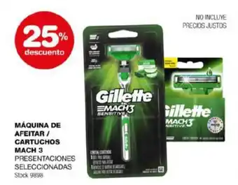 Atomo Conviene MÁQUINA DE AFEITAR / CARTUCHOS MACH 3 PRESENTACIONES SELECCIONADAS oferta