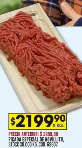Coto PICADA ESPECIAL DE NOVILLITO, X KG oferta