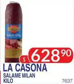 Masivos La Casona Salame Milan oferta